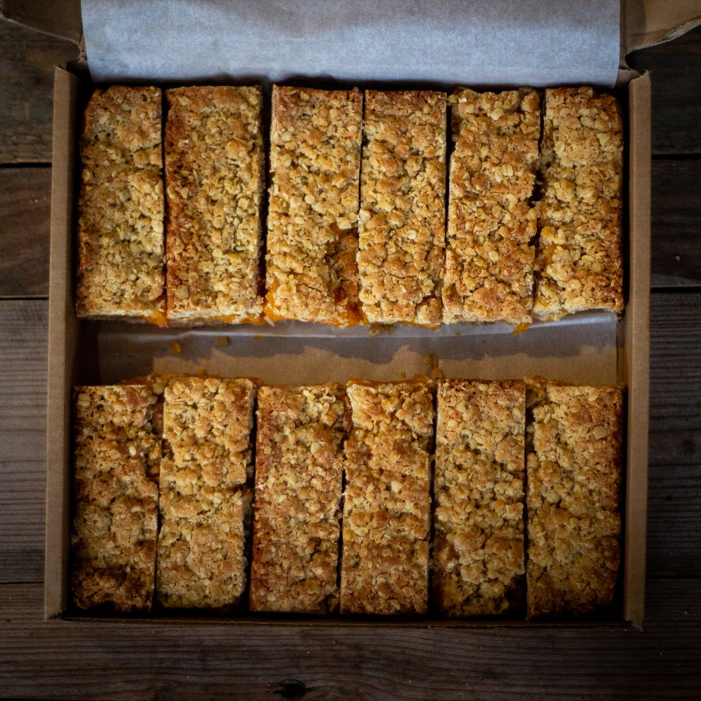Harry's Apricot Oat Slice