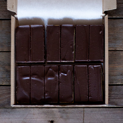 Harry's Billionaire Brownie Box — Caramel & Dark Chocolate