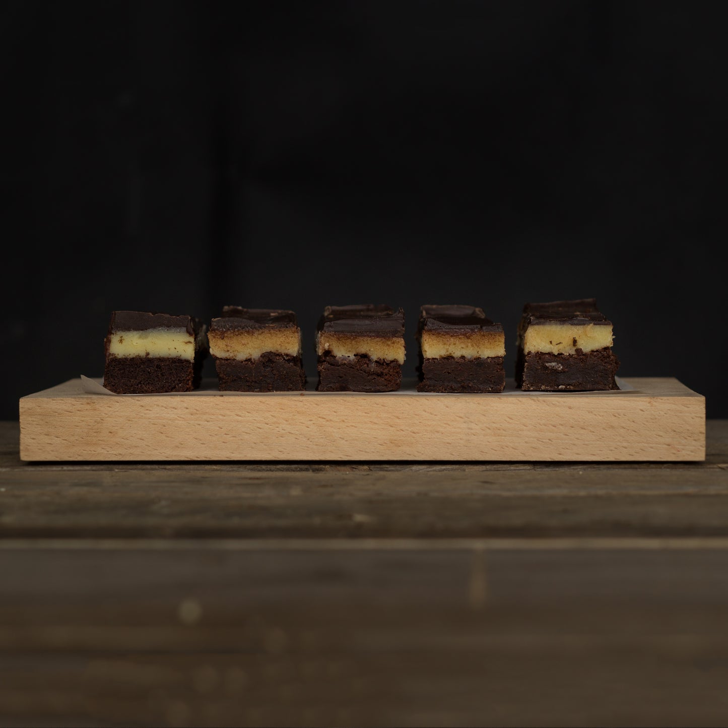 Harry's Billionaire Brownie Box — Caramel & Dark Chocolate