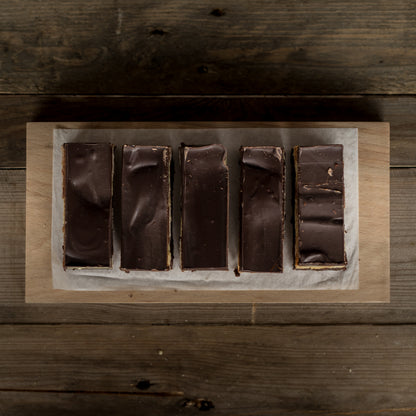 Harry's Billionaire Brownie Box — Caramel & Dark Chocolate